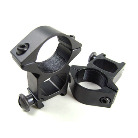 2 pcs 25mm 1 Inch 1" Ring tactical Weaver Scope torch Rail Mount